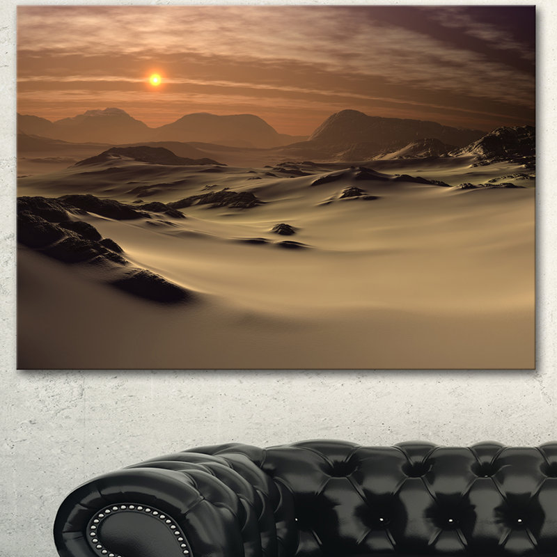 « magnifique brown belle terrain », impression sur toile tendue, H 20 po x l 20 po x P 1 po
