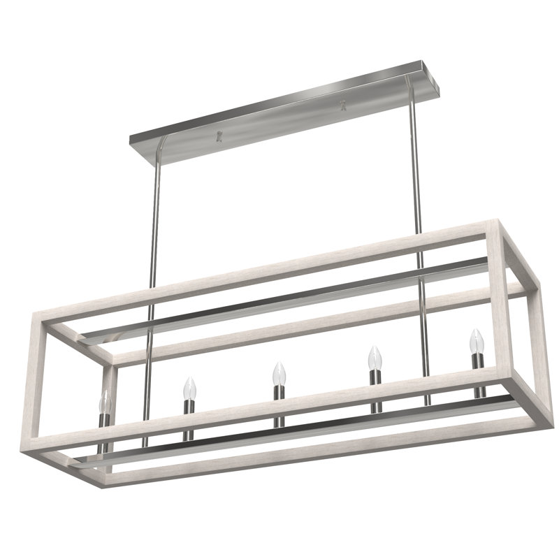 Hunter Squire Manor 5 Light Linear Chandelier Ceiling Light Fixture