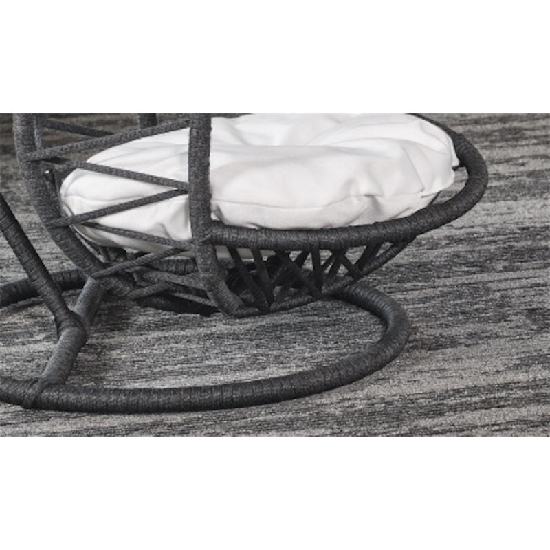 Hazelnut Cat Rocking Chair, Black