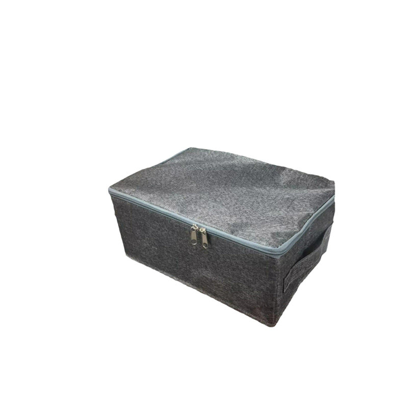  Foldable Storage Bins with Lids, Large Closet Organizers and Storage, Clothes Storage Boxes Moving Packing Bags, Storage Basket Containers for Blanket, Comforter, Pillow, Bedding