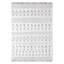 Moroccan Wool Geometric Area Rug in Ivory-62248585