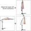 300cm Cantilever Parasol