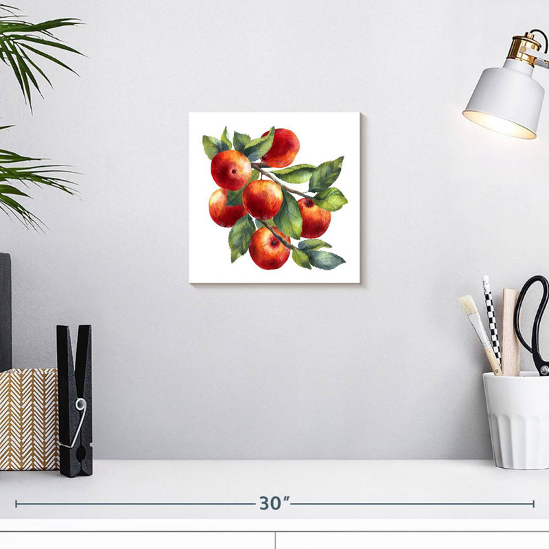 Pommes rouges Yarlin, H 10 pi x l 10 pi