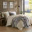Alberta Cotton Blend Jacquard Soft Throw-121386797