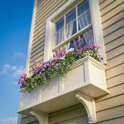 Greenwich Vinyl Window Box