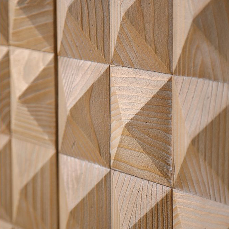 Rangement pour chaussures en bois massif Burlywood