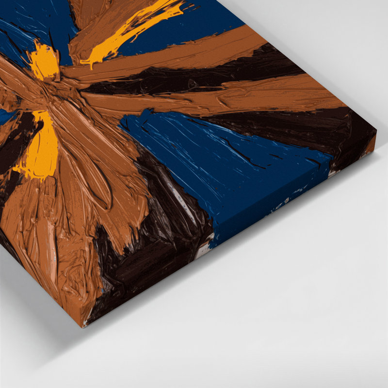 Art mural sur toile Neo Expressionism 11, H 16 po x l 16 po