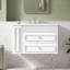 Meuble-lavabo mural avec lavabo et 2 tiroirs-1789073661