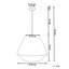 Annadiane 1 - Light Natural Geometric Pendant