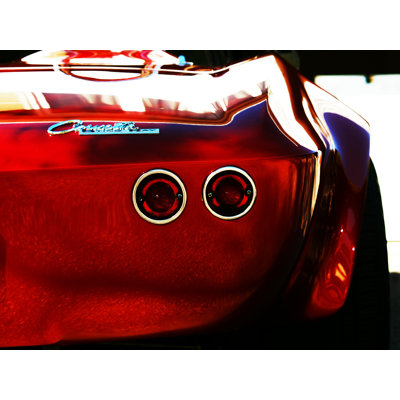 "Corvette Stingray 15" par Clive Branson, "Reproduction d'art sur toile"
