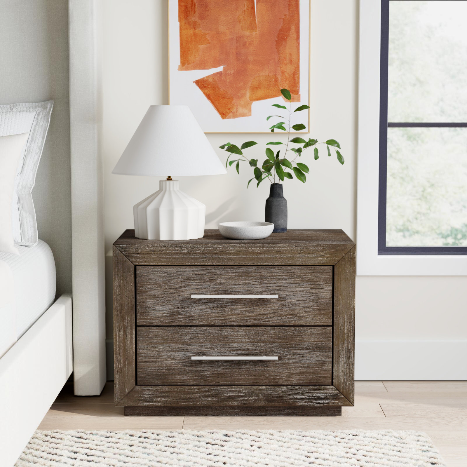 Brooks Pine Nightstand