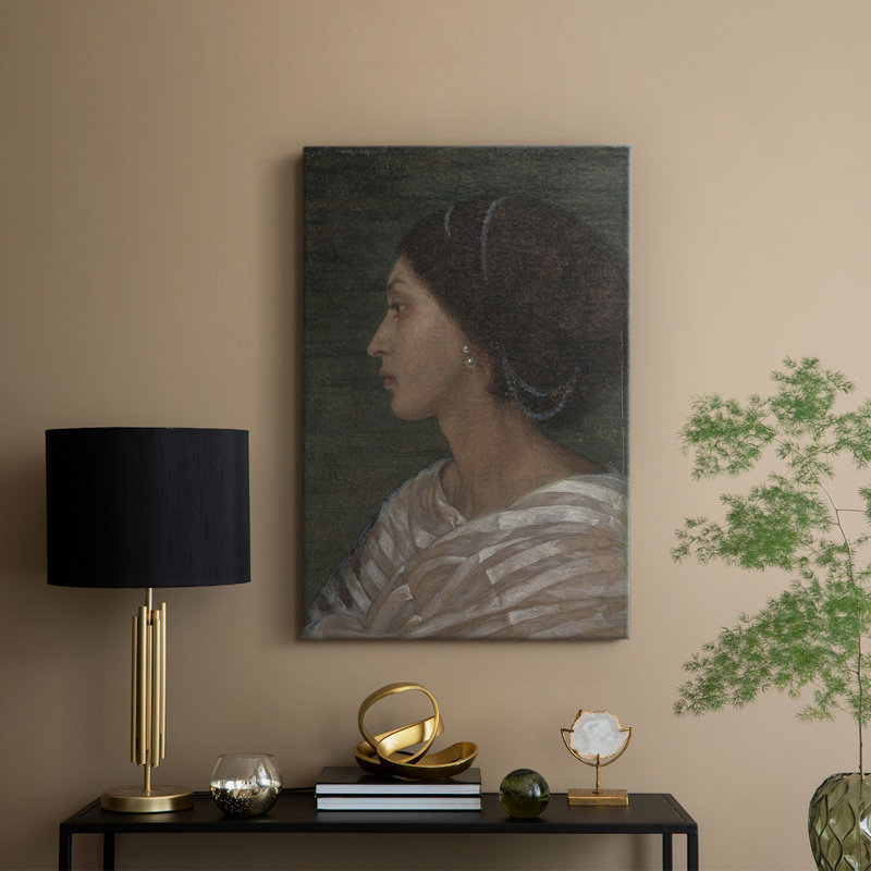 Impression de portrait rétro XLII - galerie Cavas, H 36 po x l 24 po
