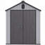 Remise de rangement en plastique pour jardin