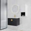Meuble-lavabo mural de 28 po avec lavabo en céramique et armoire latérale, portes à fermeture douce, armoire de rangement 00212WHK-06328BCT (KD-Packing)-125514732-125514733