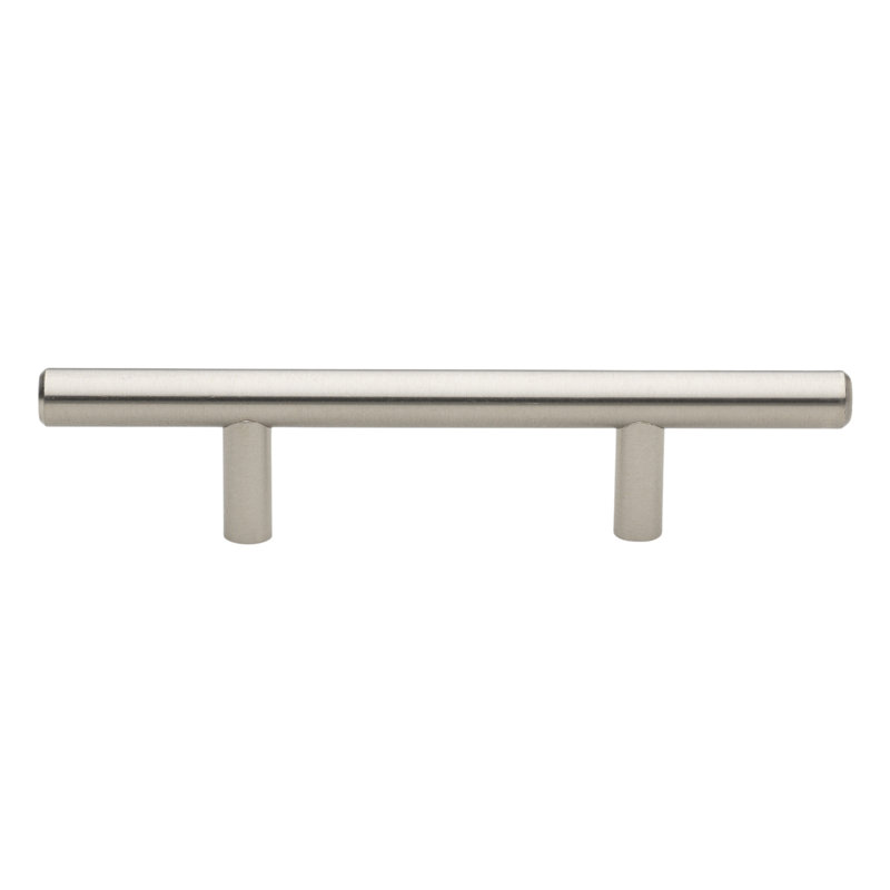 Poignée barre Roman, Acier Inoxydable, 3"