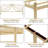 Stainless Steel Slat Headboard Design Bed