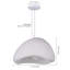 Collyn Extraordinary Pendant Light, 1 Light