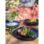 Imperial Blue Set of 4 Coupe Dinner Plates