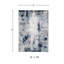 Tapis bleu / gris tissé à la main-1481331279