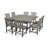 Traditional Garden 9-Piece Farmhouse Trestle Dining Set-50288561