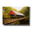 «Flume Covered Bridge» par Brandon Wong, art mural sur toile-2002438970
