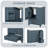 24" Bathroom Vanity With Ceramic Sink-1356134266