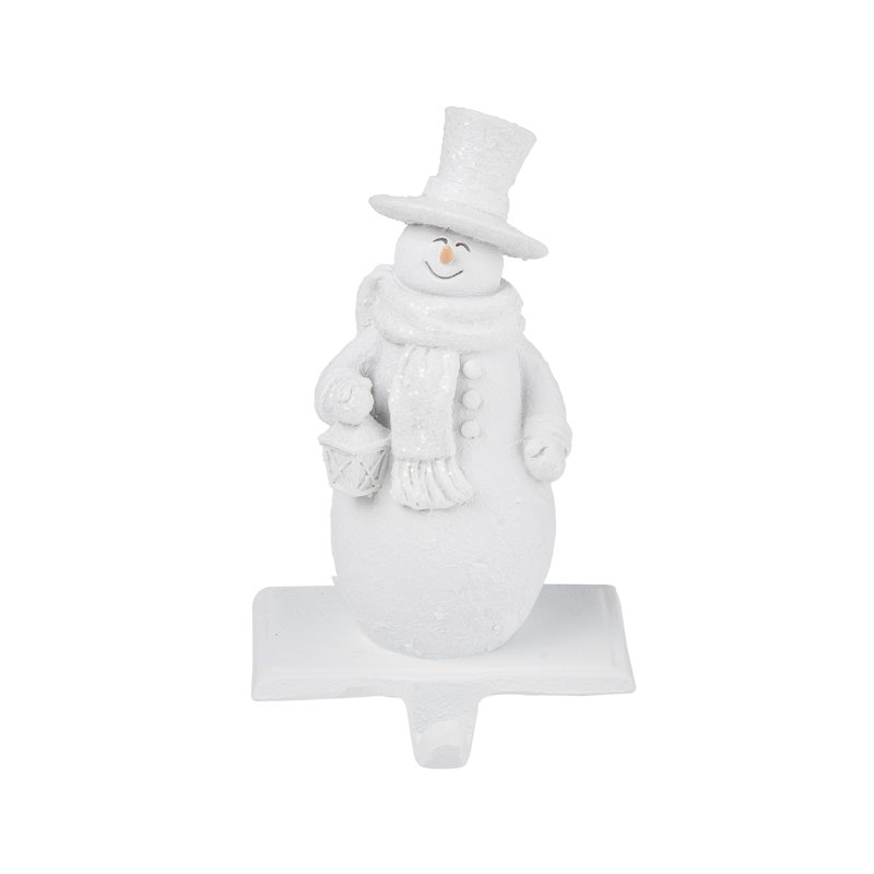 Snowman Lantern Stocking Holder