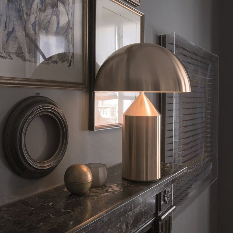 Atollo Table Lamp, 27.6" H x 19.7" W x 19.7" D