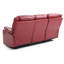 Élégant canapé inclinable contemporain rouge-1409387210
