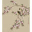 Peach Blossoms and Yellow Sparrows by Yu Zhi - Single Picture Frame Print-1463469846-1463469847