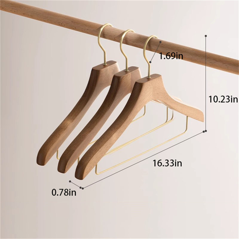 Cintre en bois d'olivier de qualité supérieure, 18