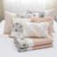 Courtepointe double / grand en coton 6 pièces et coussins décoratifs pour lit de détente-124755146-124755149