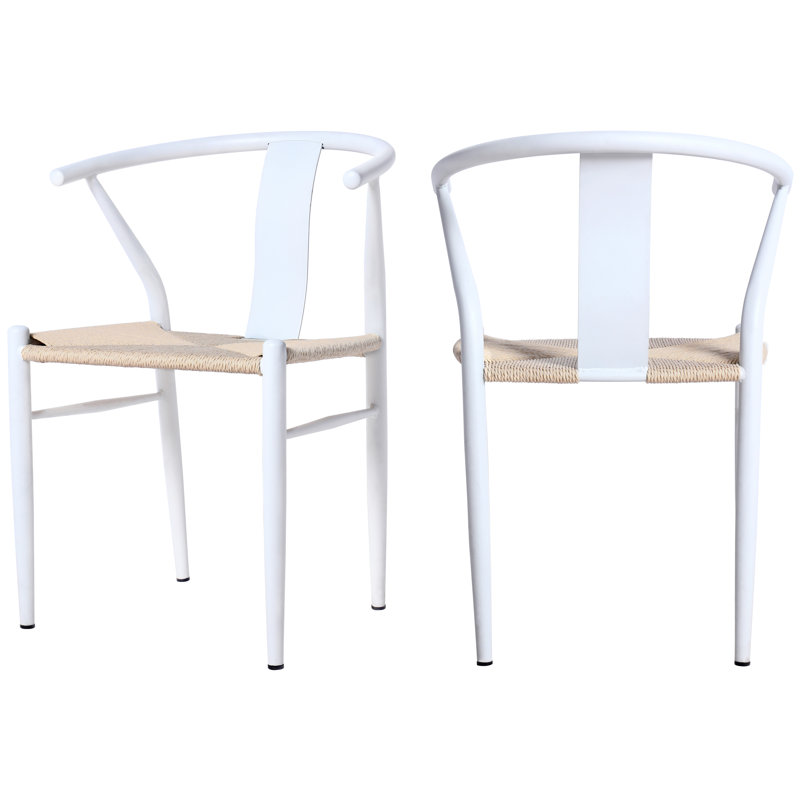 Chaise de salle à manger Beck, Blanc