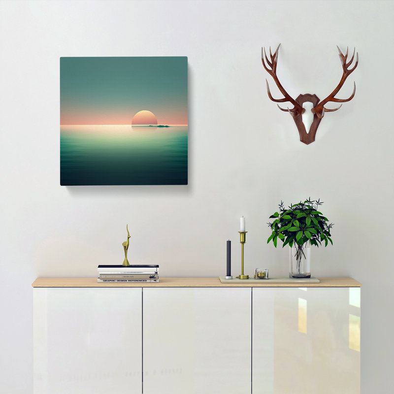 Seascape Minimalism - Wrapped Canvas