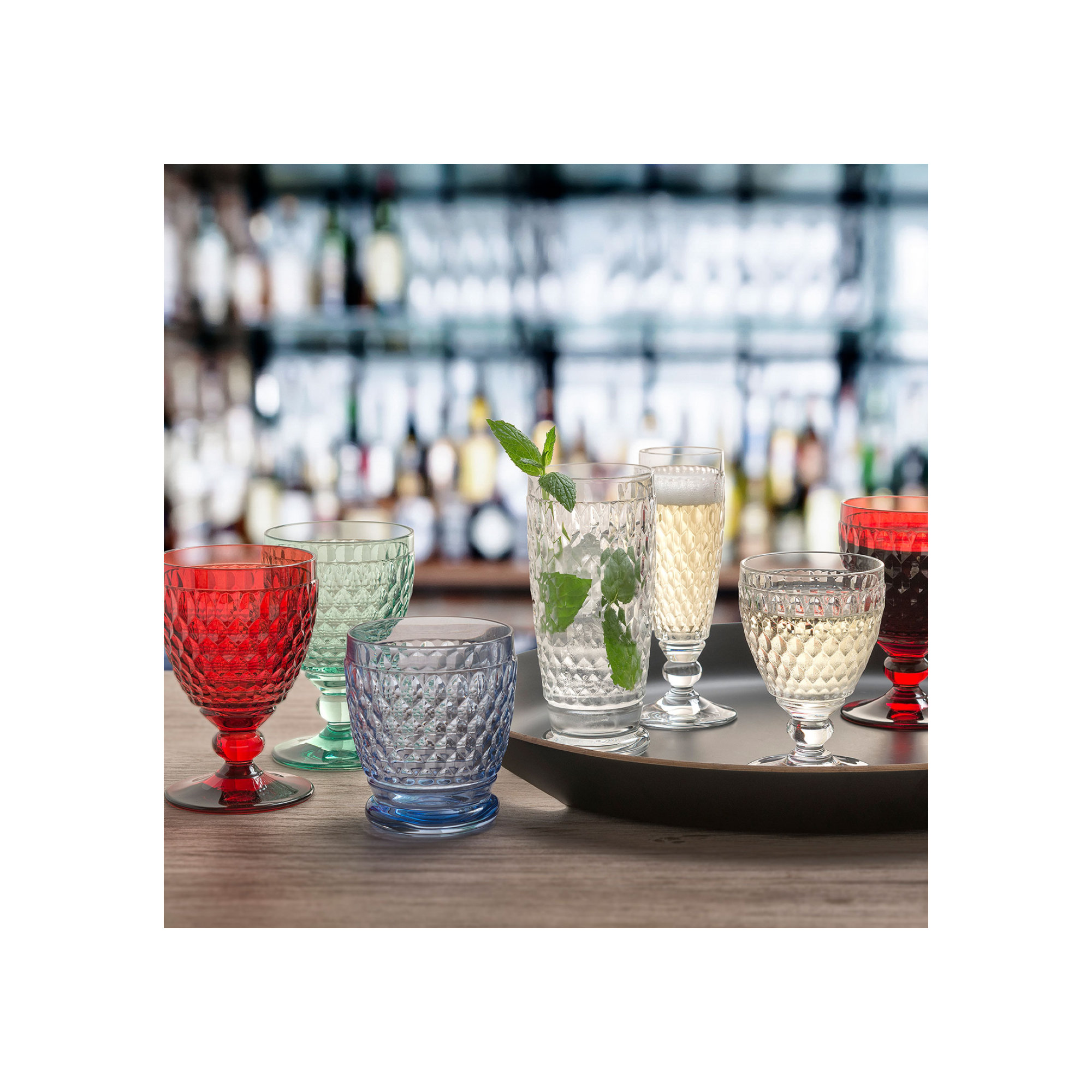 Villeroy & Boch Boston Goblet, 11 oz., Smoke