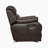 Milford 41" Transitional Faux Leather Glider Reclining Chair with Gentle Gliding Motion & Tab Pull Reclining-937699997