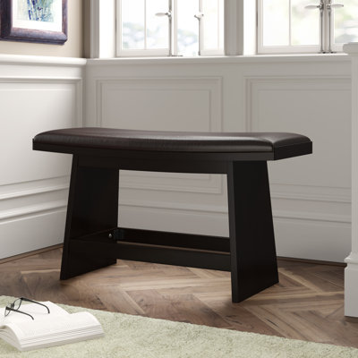 Banc en similicuir Lawrence