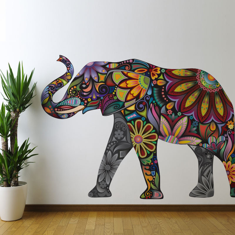 My Wonderful Walls Elegant Elephant Wall Sticker Wayfair