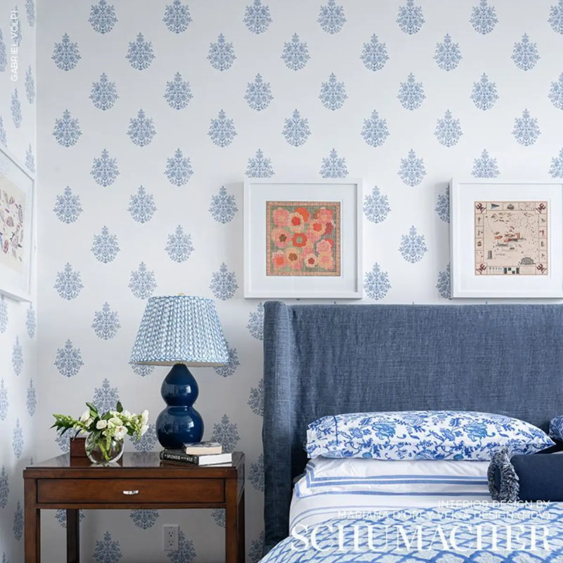 Asara Flower Wallpaper, Delft