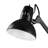 31.5" Multi-Jointed Desk Lamp With Metal Clip, Rotary Switch On Lampshade, Adjustable Swing Arm
