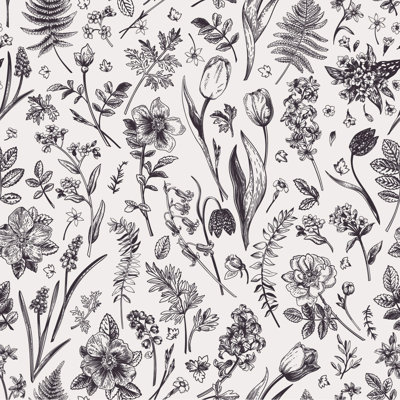 Peel & Stick Vinyl Floral