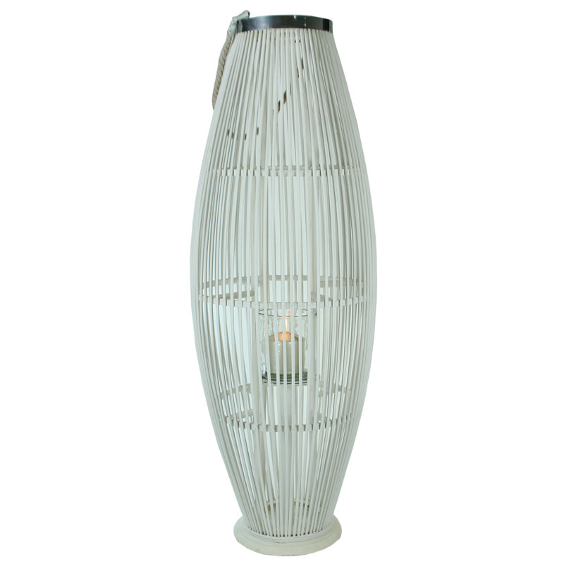 Lanterne en bois, Blanc