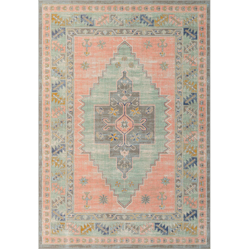 Matthei Oriental Indoor Rug, Rectangle 7' x 10'