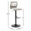 Tabouret de bar pivotant à hauteur réglable Avakate-1927119863