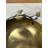 Decozen Stainless Steel Large Serving Bowl with Orchid Floral Accent – Elegant Christmas Decor Gift