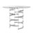 Arkesha Round Glass Top Dining Table-1877352755