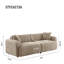 Canapé ultra-confortable 90 po Boucle-499814938