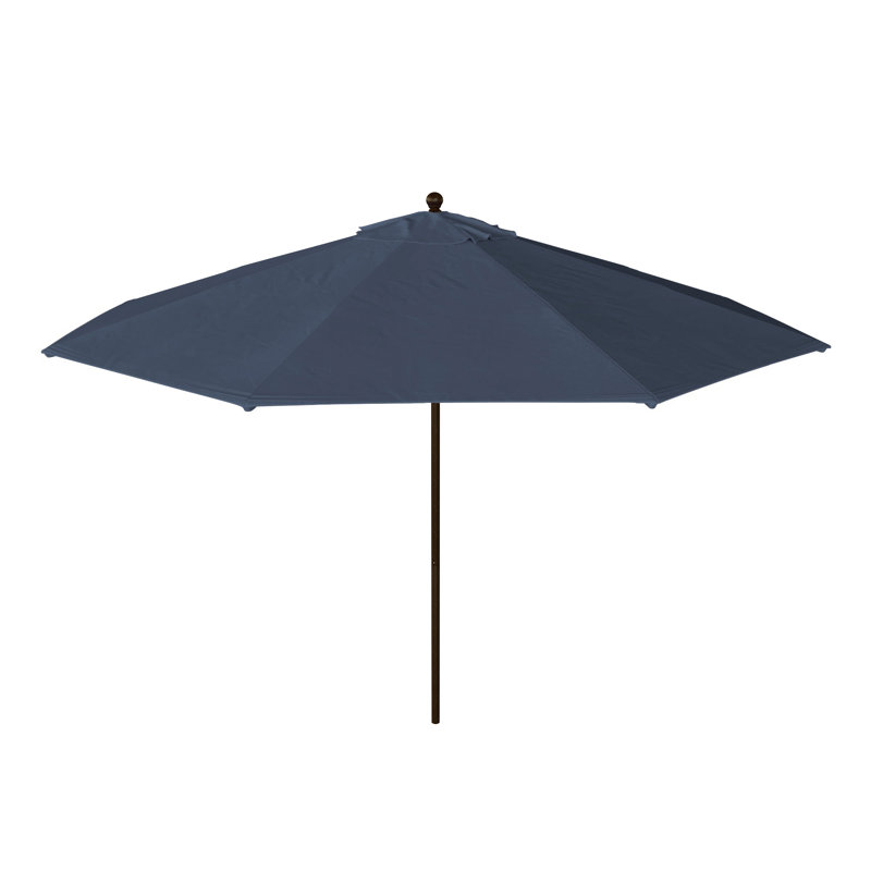 Parasol de patio commercial en bronze 11 pi, Saphire