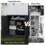 Storage Cabinet With 1 Shelf - Waterproof UV-Resistant 33.5×15.1×34.3 In (Black)-123436024