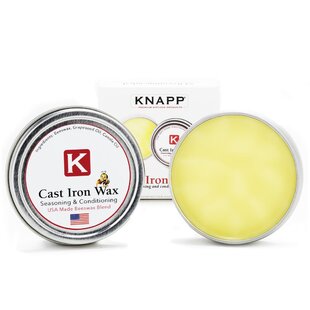 Knapp Made CM Scrubber 6 Small Ring Cast Iron Scrubber - Cast Iron Cleaner  for Hard Anodized Cookware, Pre-Seasoned Pans, Dutch Ovens, Iron Pans